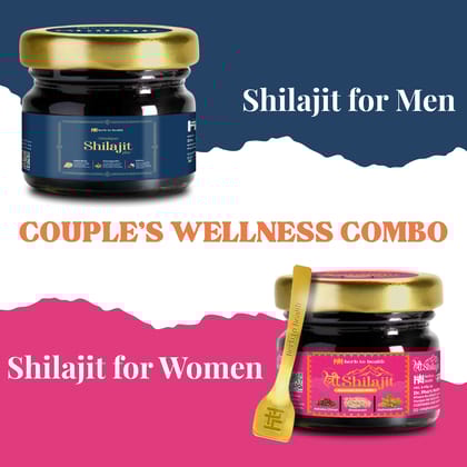 Shilajit Vitality Duo - For Him & Her