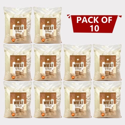 Wheat Flour (1 kg), pack of 10