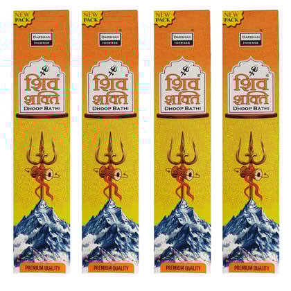 DARSHAN INCENSE SHIV SHAKTI 85G (Pack of 4)