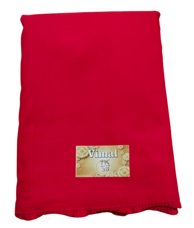 Vibrant Red Fabric for Fashion and Design