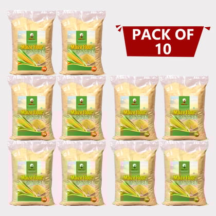 Maize Flour (1 kg), pack of 10