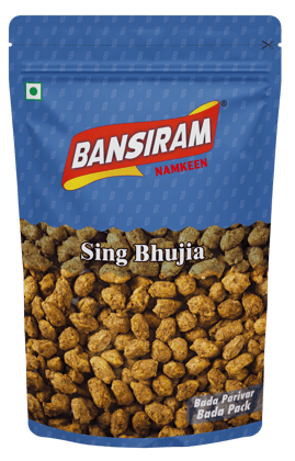 BANSIRAM SHING BHUJIA STANDEE PACK 375 GM (NAMKEEN)