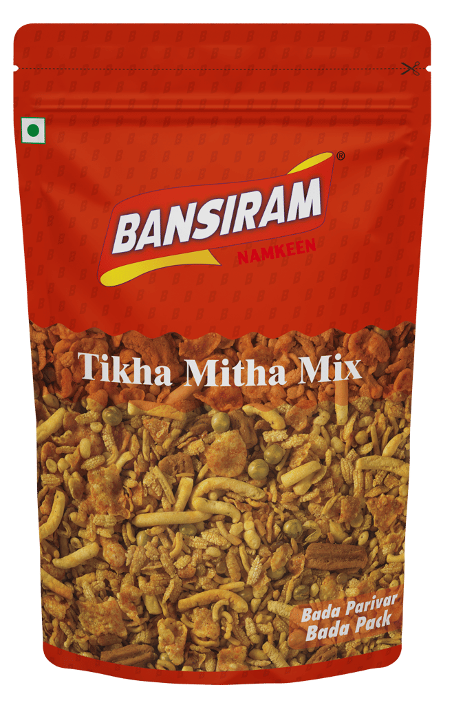 BANSIRAM TIKHA MITHA MIX STANDEE PACK 400 GM (NAMKEEN)