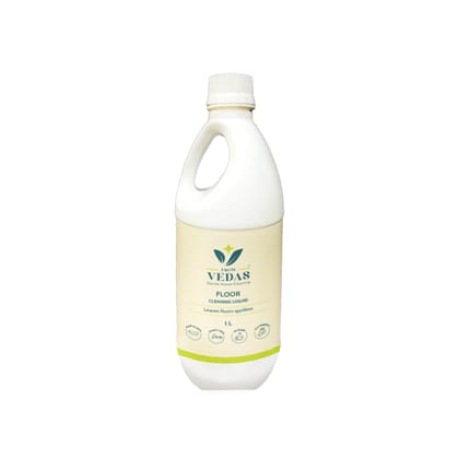 FromVedas Floor Cleaner liquid, Suitable for Bathroom & Floor surfaces like ceramic, marble, granite, mosaic etc - 1Litres