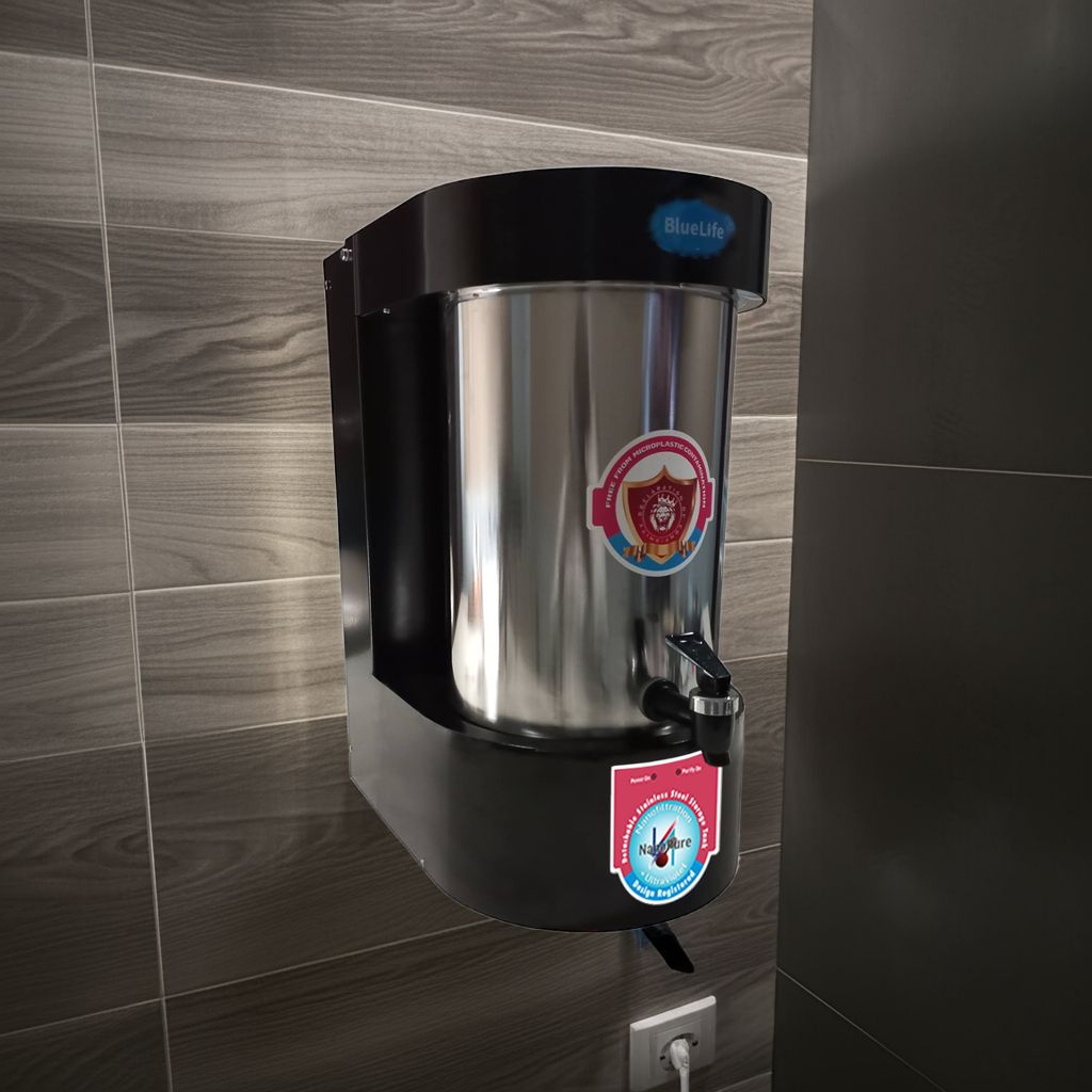 BlueLife® NanoPure-NF20, NF+UV Water Purifier with Detachable Stainless-Steel Tank