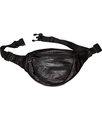 Style 98 Leather Black Waist Pouch