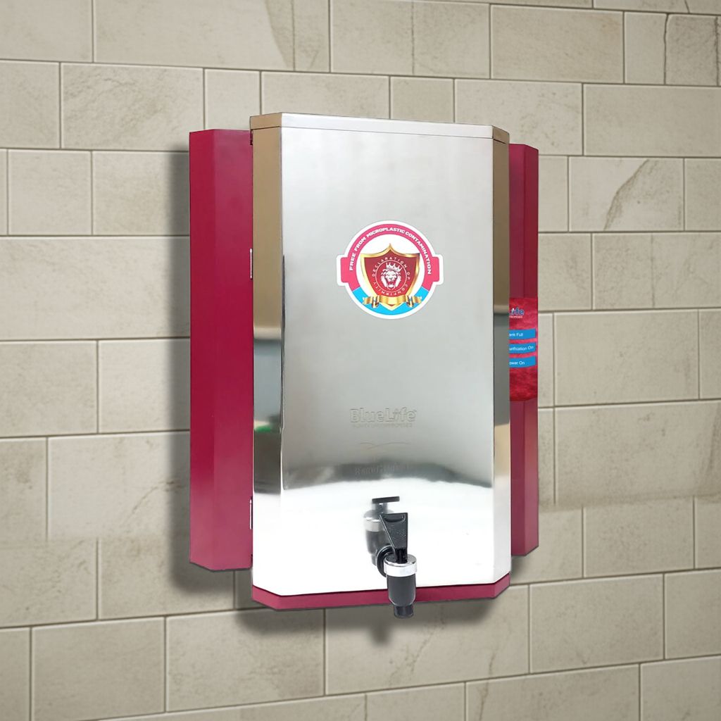 BlueLife® NanoHygiene-NF20, NF+UV Water Purifier with Detachable Stainless-Steel Tank