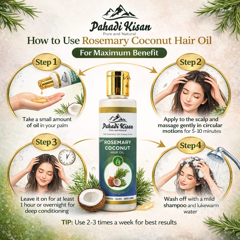 Rosemary coconut hair oil 100 ml