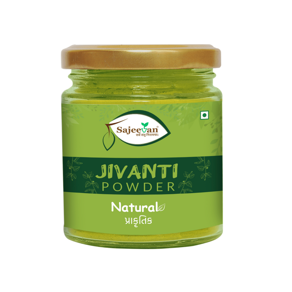 Natural Jivanti Leaves Powder – Traditional Supplement For Improves Eyesight, Improves Digestion, Immunity & Hair Care | Has Good Vitamin A | Boost Immune System