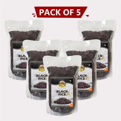 Black Rice (1 kg), Pack of 5