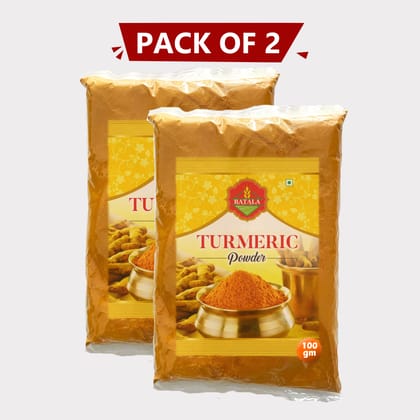 Turmeric Powder (100 gm), pack of 2