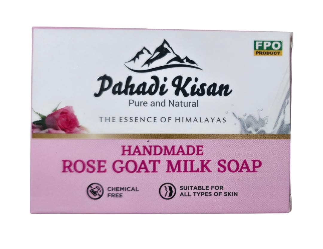 Rose Goat Milk Soap (100gm)