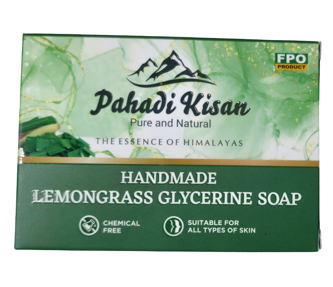 Lemongrass Glycerine Soap (100gm)