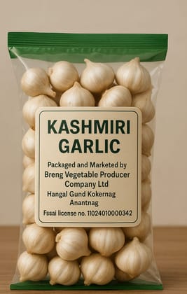 Kashmiri Garlic - Premium Quality | Breng Vegetable Producer