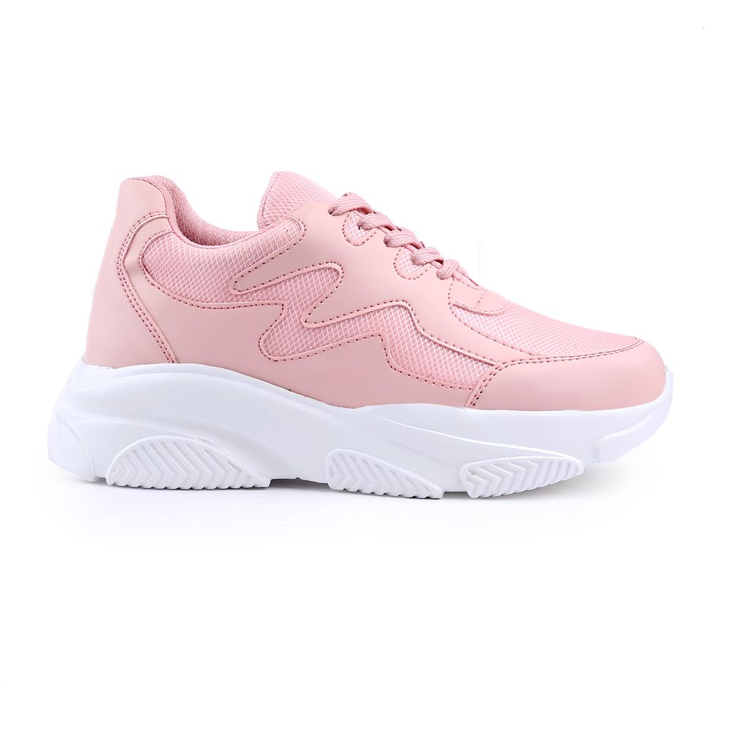 Latest Trendy Women’s Pink Casual Sneakers | Lightweight Sports Shoes for Girls | Comfortable Running, Walking, Gym & Daily Wear Footwear | Trendy & Durable Design for Everyday Use