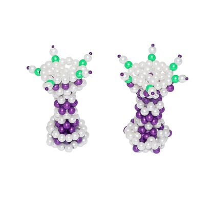 Handcrafted Beaded Sculpture: A Fusion of Color & Elegance Handcrafted Beaded Sculpture: A Fusion of Color & Elegance
