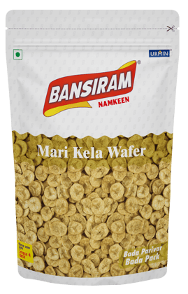 BANSIRAM MARI KELA WAFERS 350 GM (NAMKEEN)
