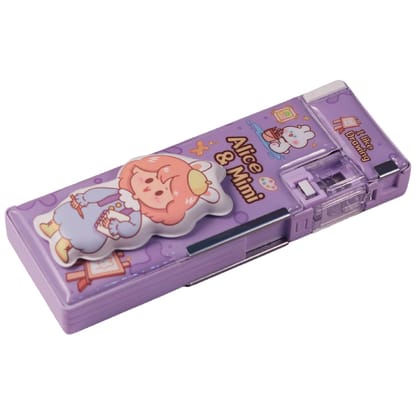 KTRS ENTERPRISE School Items for Kids -Customized Cartoon Printed Geometry Box