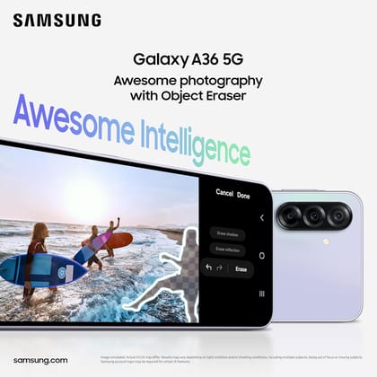 Samsung Galaxy A36 5G (8GB/128GB)-Awesome White