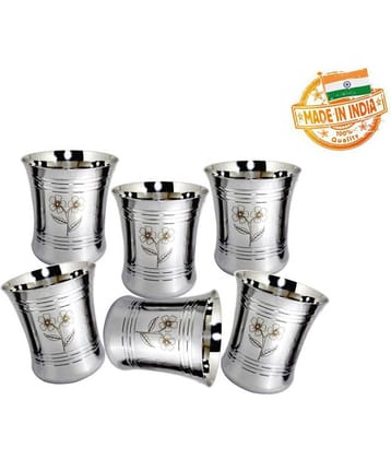 bartan hub Stainless Steel 300 ml Glasses