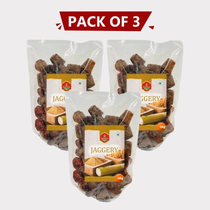 Jaggery (Pack of 3)