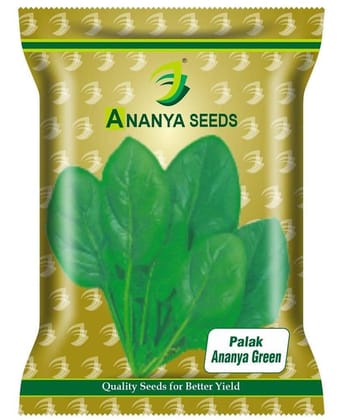 Ananya Seeds Palak Ananya Green Spinach Seeds Quality Seeds for Better Yield