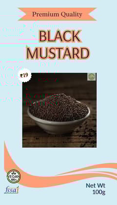 Black Mustard - 100gm Black Mustard - 100gm