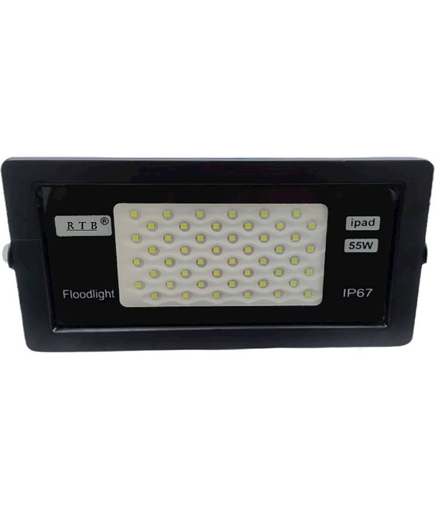 RTB - Pearl White 55 Watts Flood Light ( Pack of 1 )