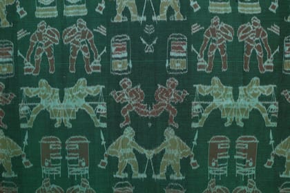GI Tagged Sambalpuri Ikat Cotton Fabric