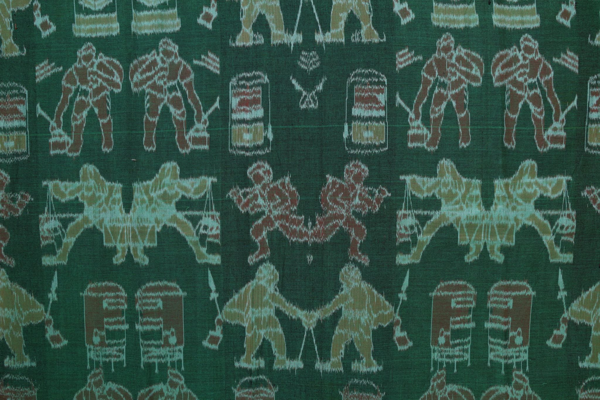 GI Tagged Sambalpuri Ikat Cotton Fabric