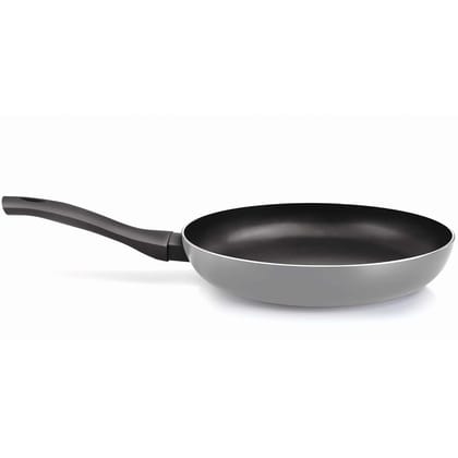 MILTON Pro cook Black Pearl Fry Pan, 22 cm / 1.4 Litre Frying Pan , Non-Stick Aluminium Tawa, Induction & Gas Friendly Cookware