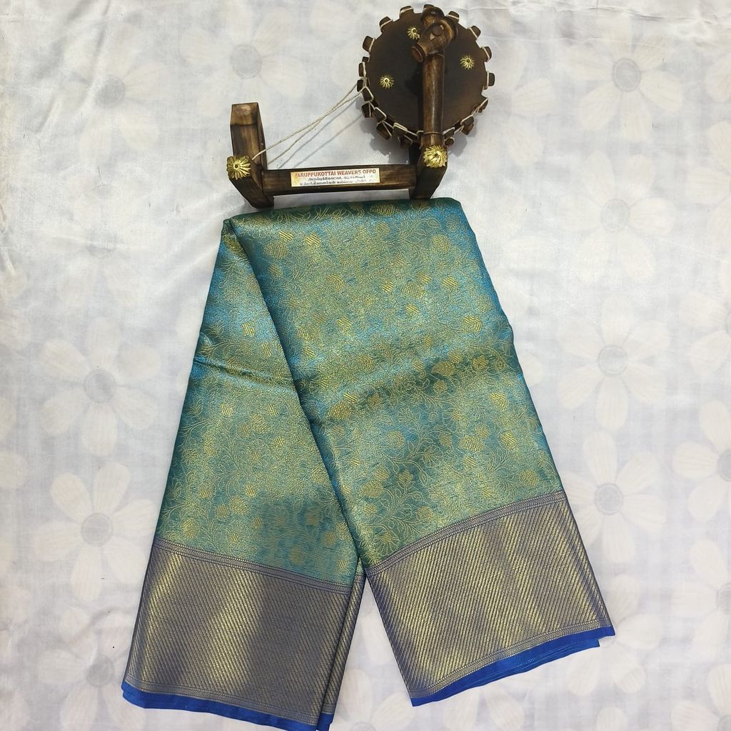 Bridal Tissue  Cotton Saree with Blouse