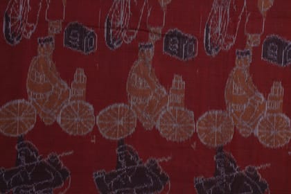 GI Tagged Sambalpuri Ikat Cotton Fabric