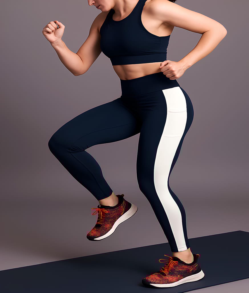 WUGO::Latest Trendy Women Sports Tights|Running Tights|Yoga-Gym Tights|Games and Playing Tights|Workout Tights For Women's & Girls (Imported Lycra 250-GSM)