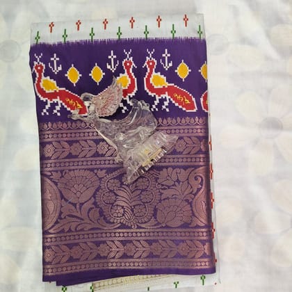 Poochampally Silk&nbsp; Saree with Blous