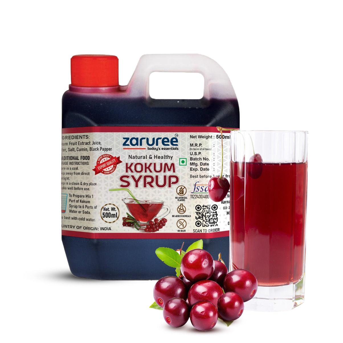Kokum Syrup 500ml