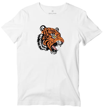 Tiger's Roar T-shirt-36 - XS / White