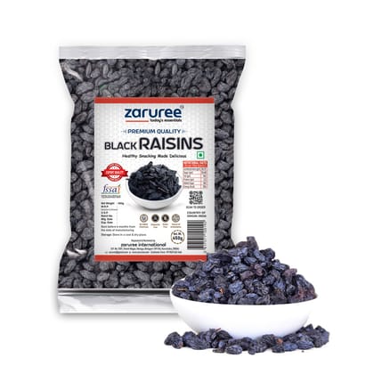Premium Black Raisins 450gm