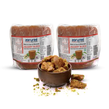 Jaggery Block 500g Pack of 2