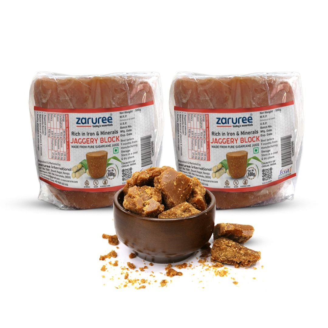 Jaggery Block 500g Pack of 2