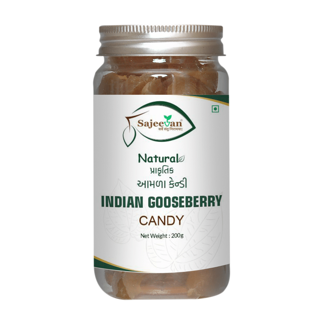 Natural Indian Gooseberry (Amla) Candy – Vitamin C - Rich Digestive & Immunity Booster | Sweet & Tangy Ayurvedic Treat | 200g