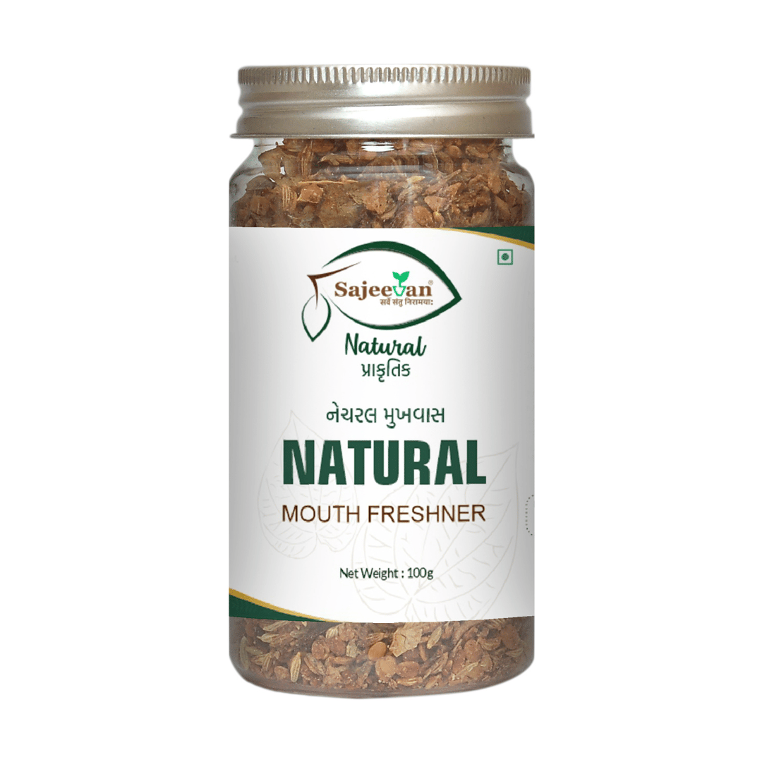 Natural Mouth Freshener | With Betel Leaves, Fennel, Coriander, Saffron & Shatavari | Herbal Mukhwas – 100g