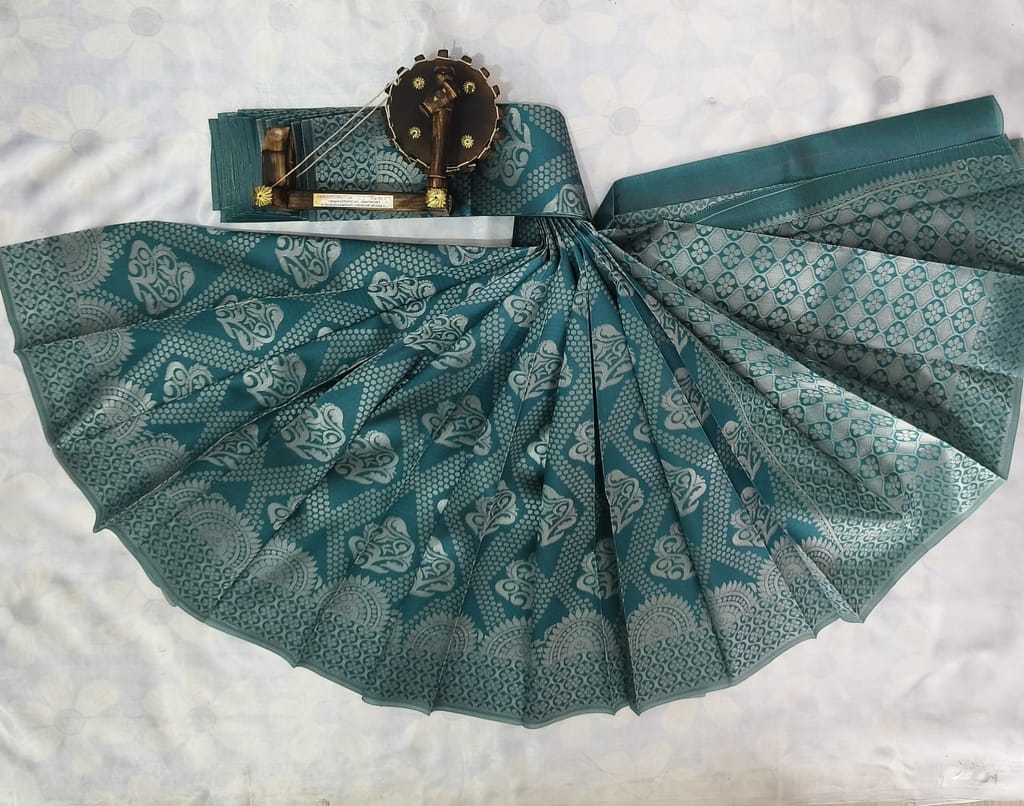 Kubera Silk Cottton Saree with Blouse