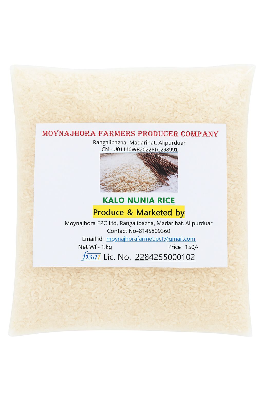 Kalo Nunia Rice