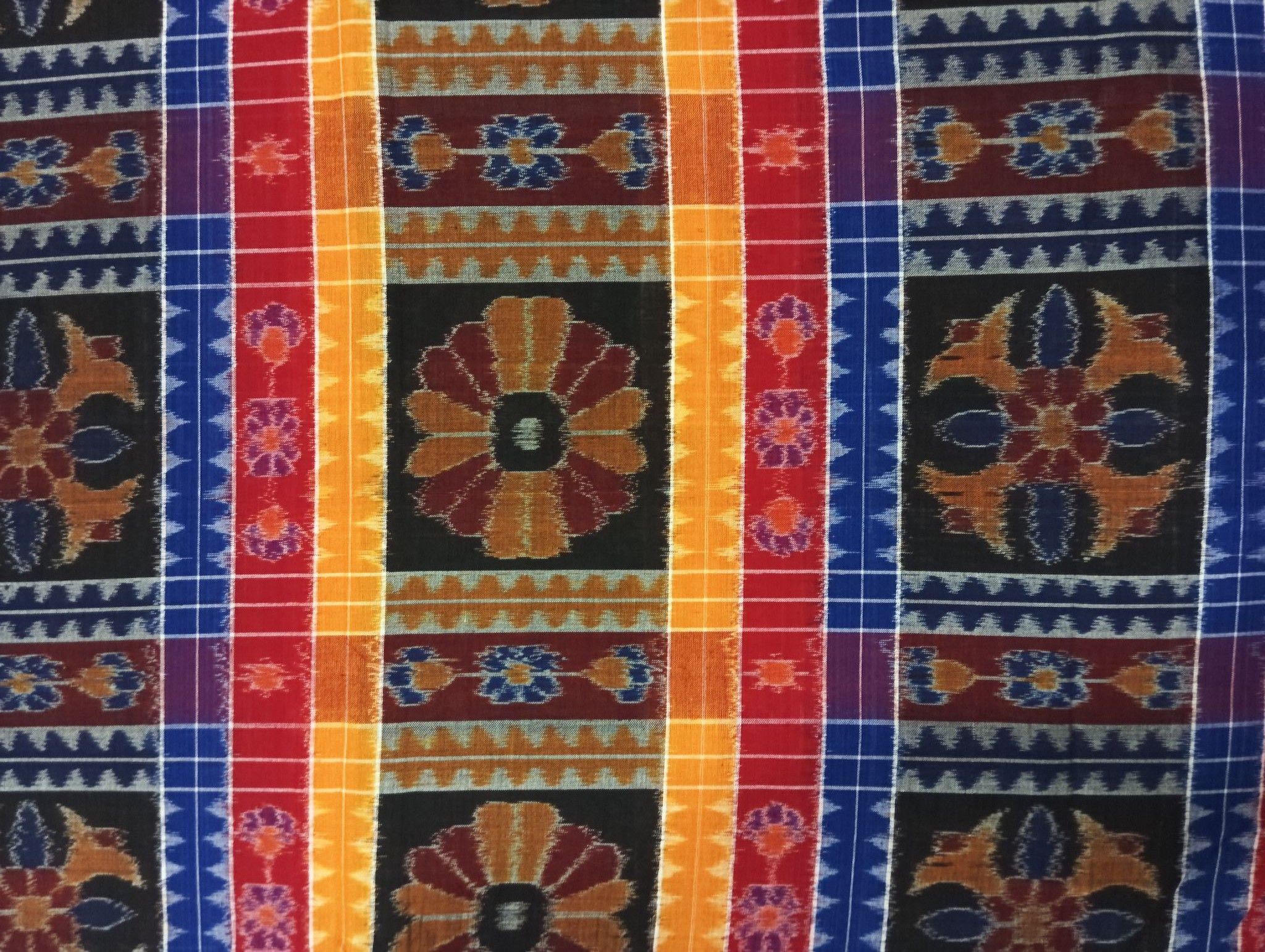 GI Tagged Sambalpuri Ikat Cotton Fabric
