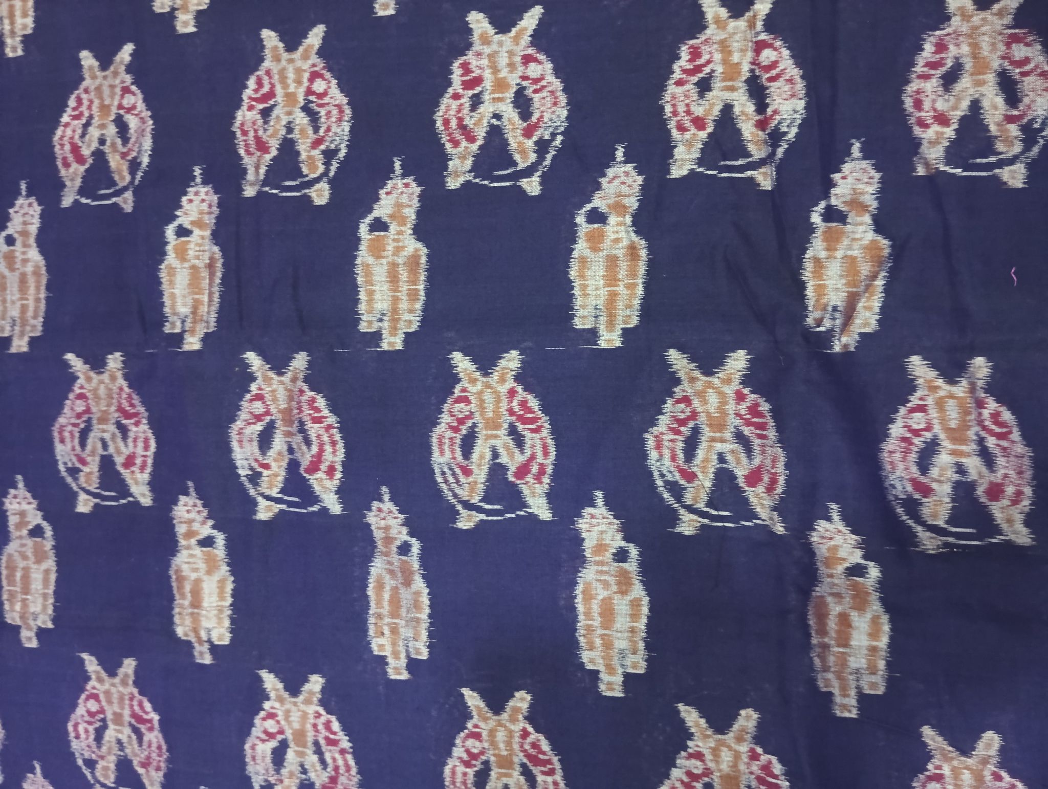 GI Tagged Sambalpuri Ikat Cotton Fabric
