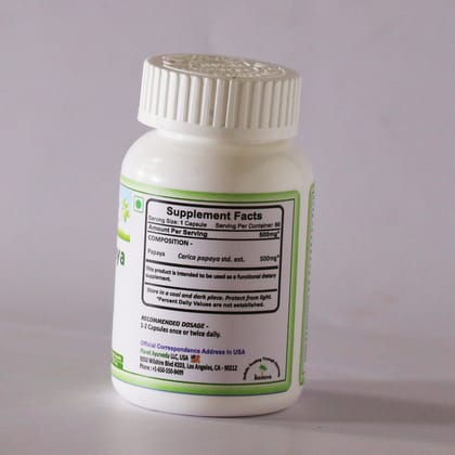 Planet Ayurveda Carica Papaya Capsules (60 CAP) Planet Ayurveda Carica Papaya Capsules (60 CAP)