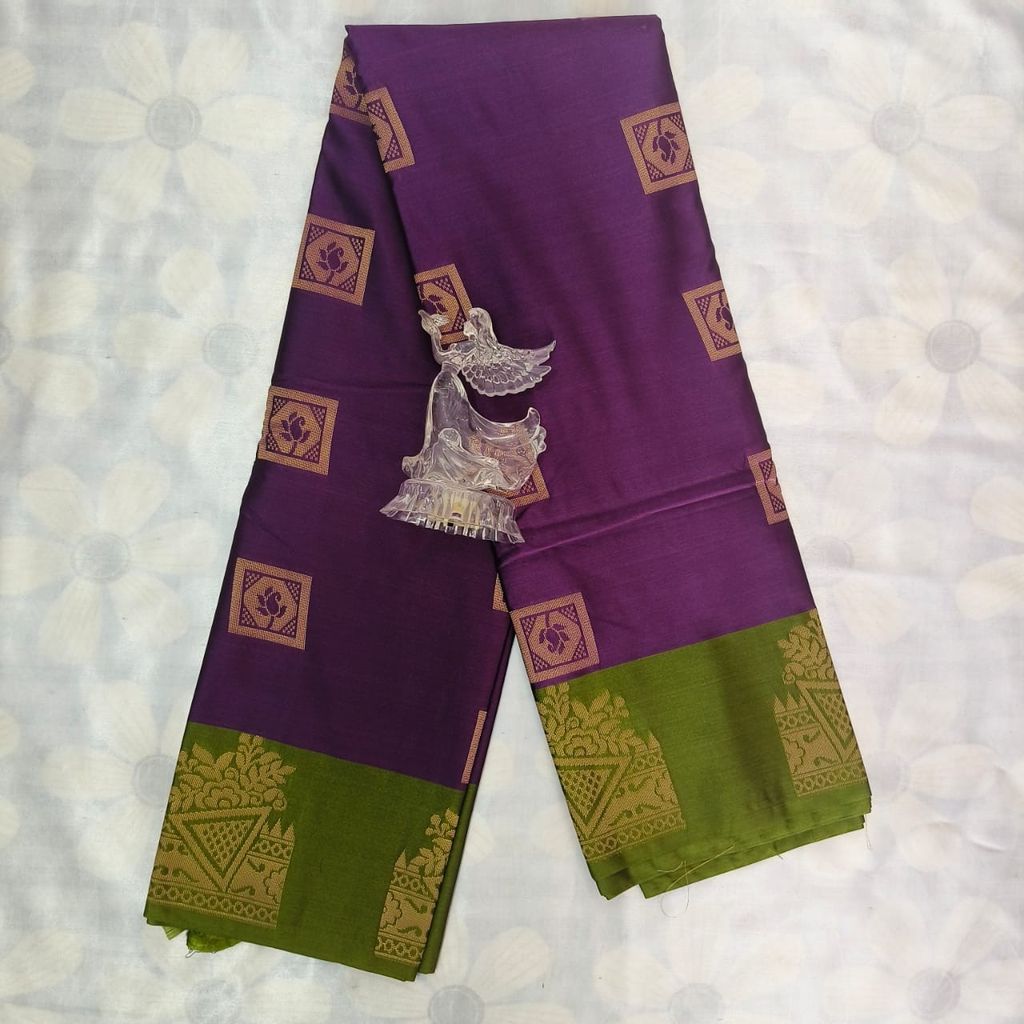 Rich Soft Silk Saree with Blouse