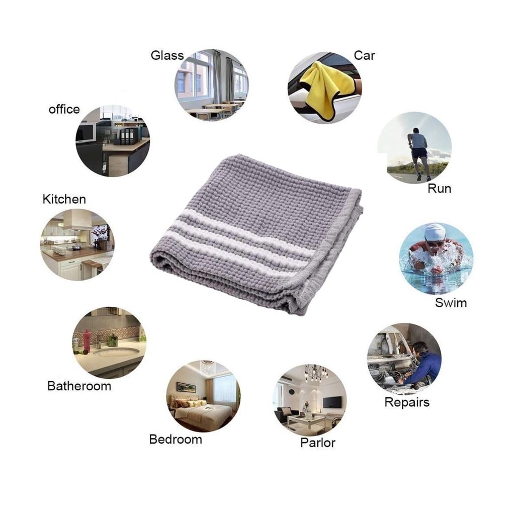 Sparkmate by Crystal Microfiber Floor Cloth , Pack Of 1