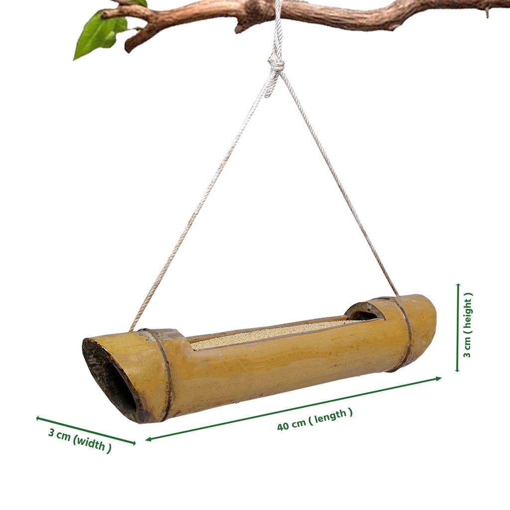 Ami Jivdaya Bamboo Bird Feeder.